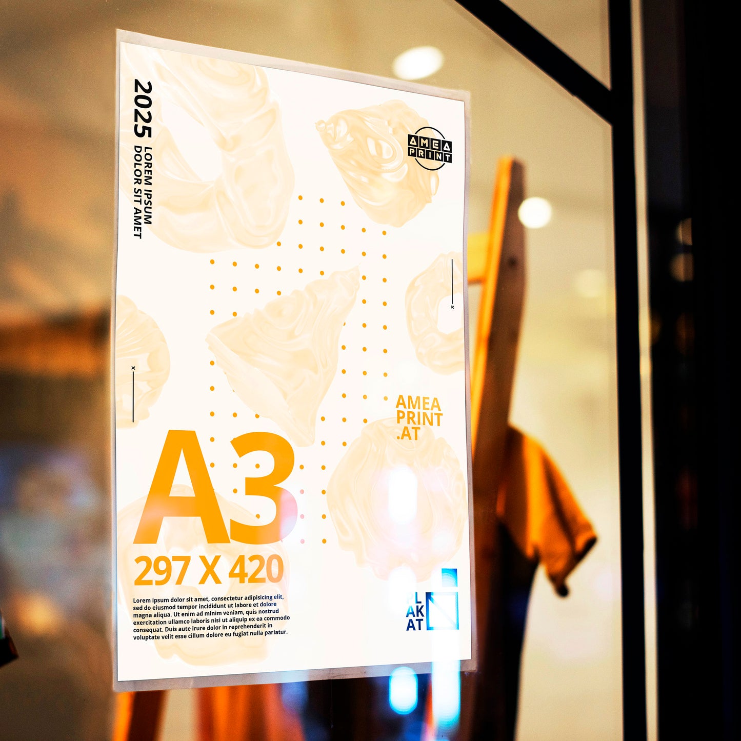Plakat A3 120g/m²