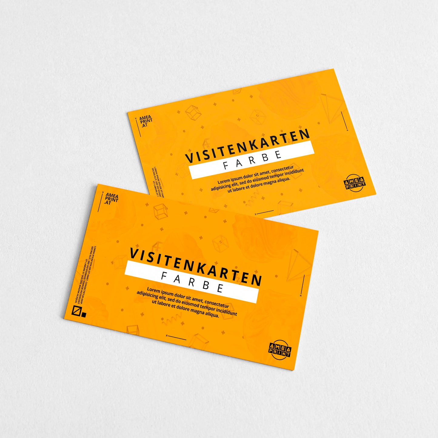 Visitenkarten Farbe + s/w - Großbestellung