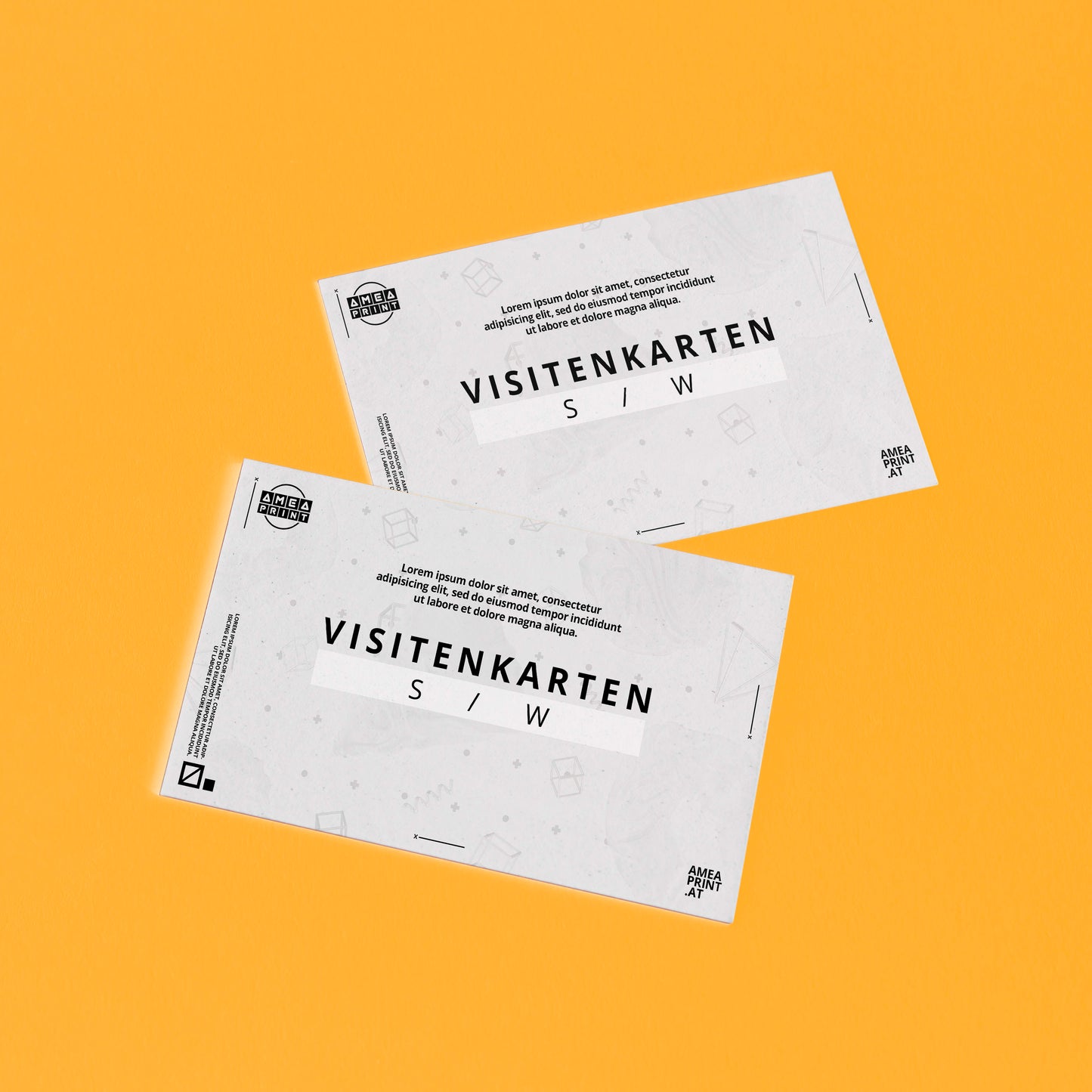 Visitenkarten Farbe + s/w - Großbestellung